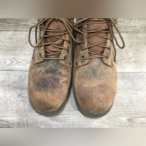 Carolina CA3044 Soft Toe Waterproof Scubaliber EH Leather Mens Work Boots Size 9 - Picture 5 of 11